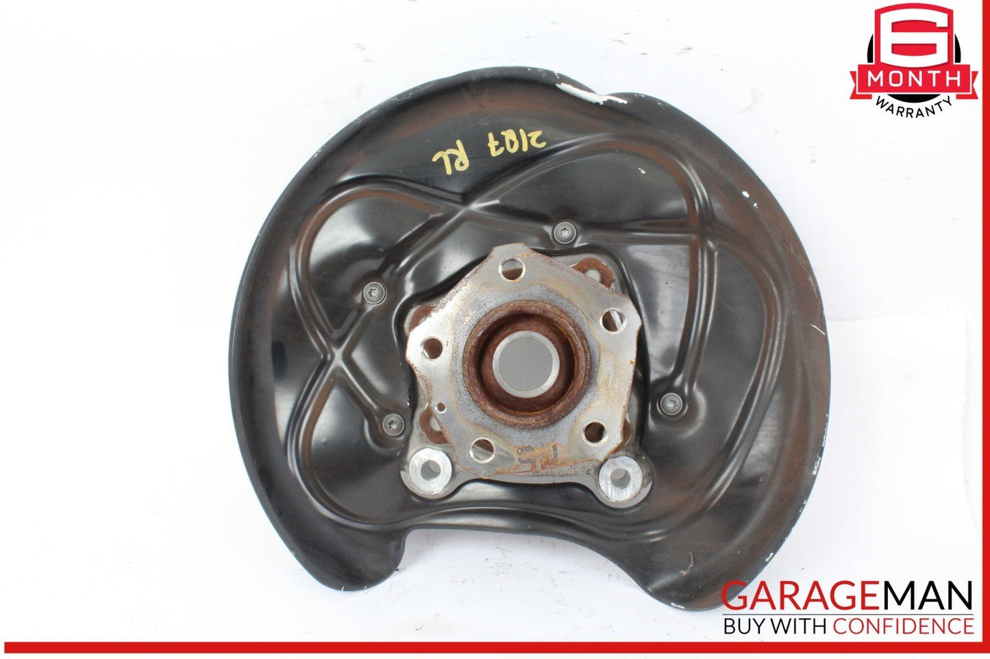17-24 Audi Q7 Rear Left Driver Side Spindle Knuckle Wheel Hub 4M0505431AF OEM