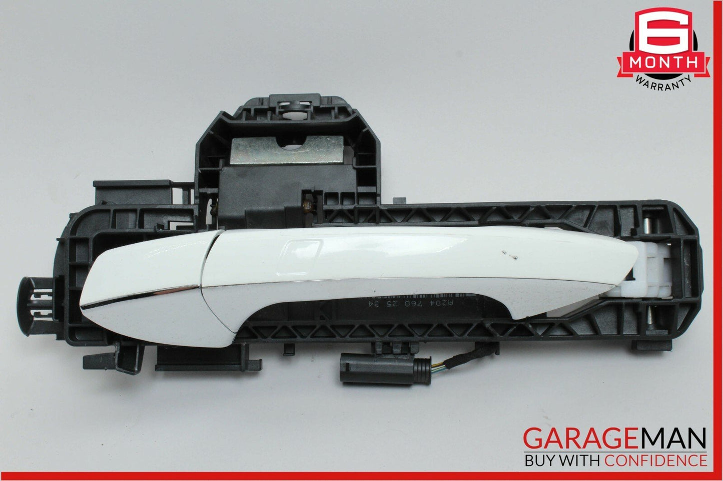 12-14 Mercedes W204 C250 Rear Left Side Keyless Go Exterior Door Handle White