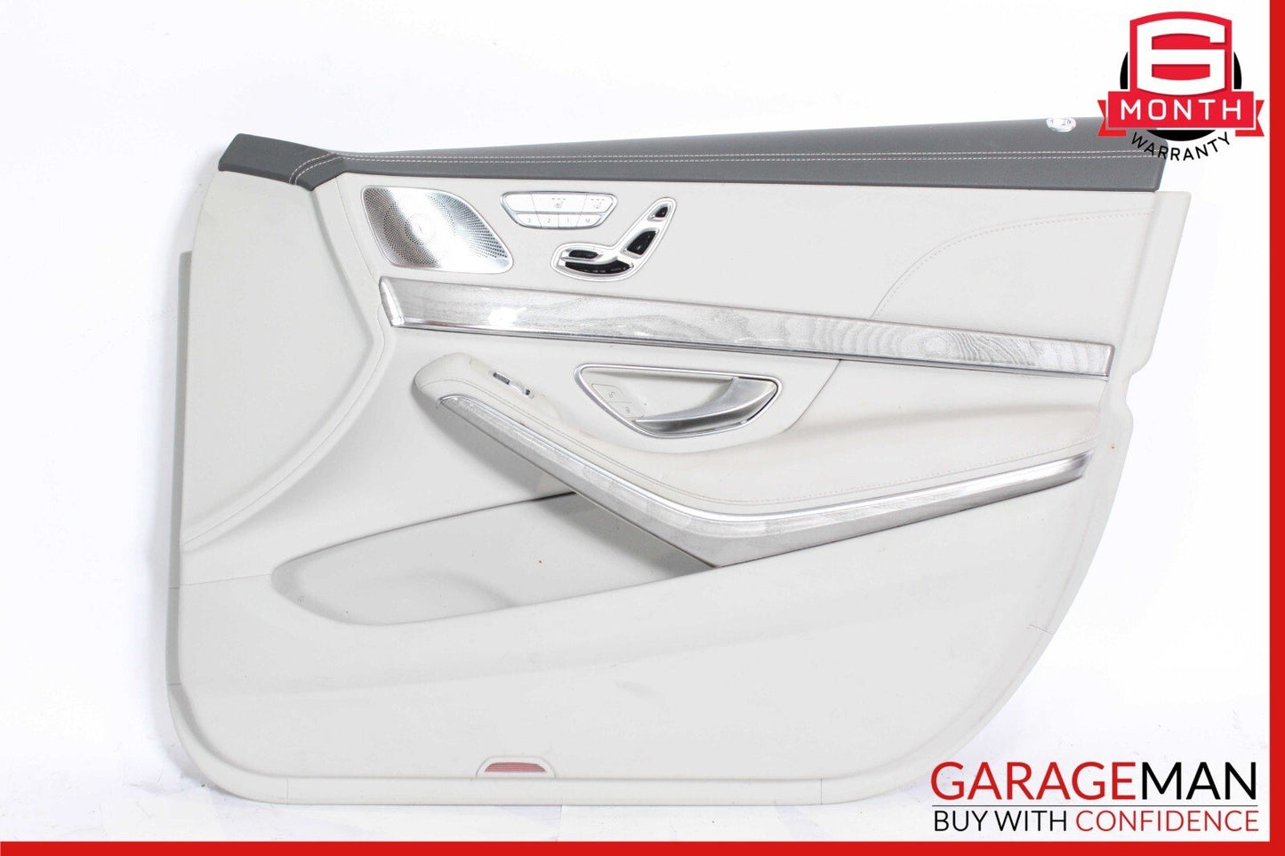 14-17 Mercedes W222 S550 S500 Front Right Side Interior Door Panel Cover Gray