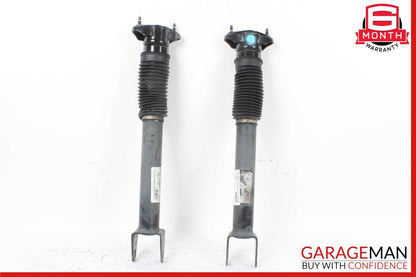 12-16 Mercedes X166 GL450 ML500 Rear Left And Right Side Shock Strut Set OEM