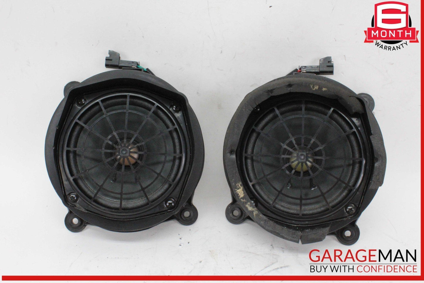 98-05 Mercedes W163 ML350 Rear Right & Left Side Door Audio Speakers Set OEM