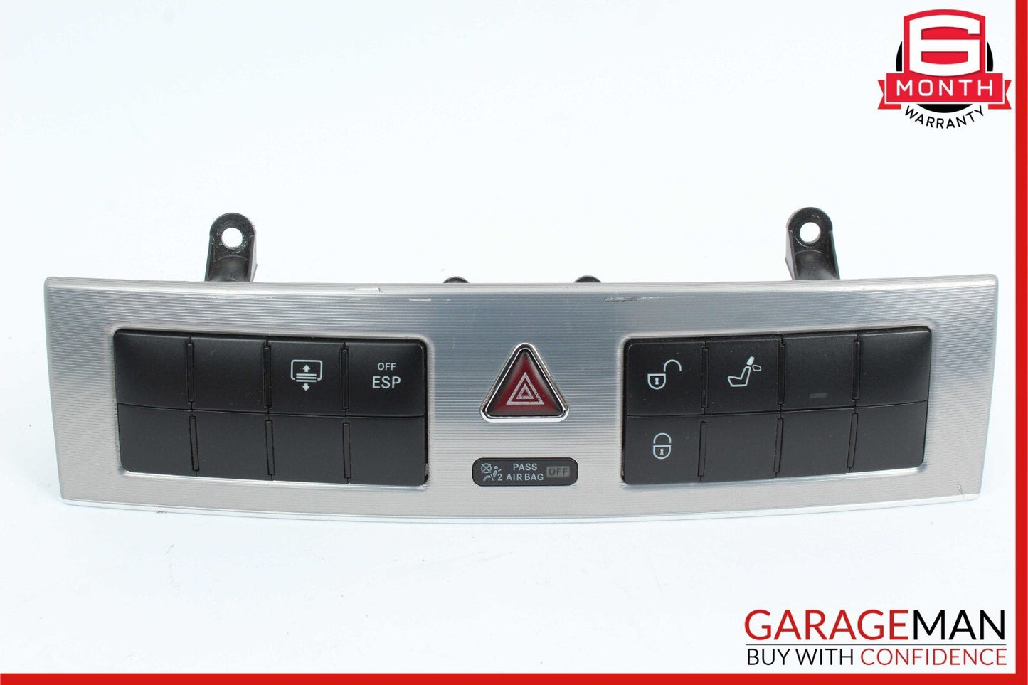05-07 Mercedes W203 C230 C280 Dashboard Dash Control Switch Panel Trim OEM