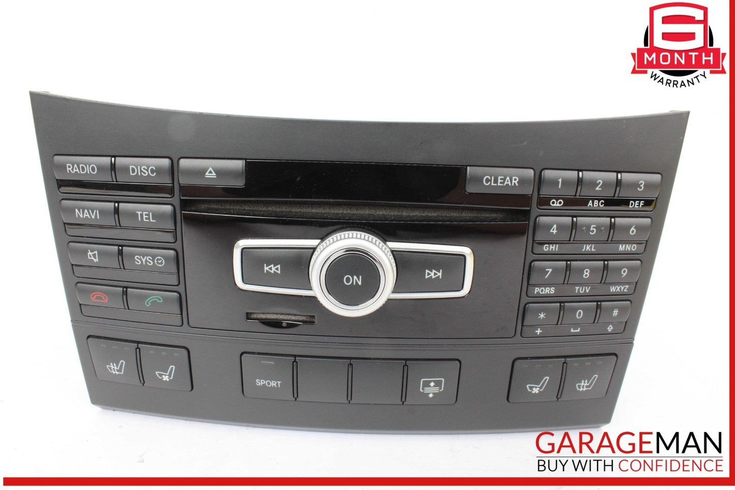 12-14 Mercedes W204 C250 C300 CD Player Navigation Radio Receiver Head Unit OEM