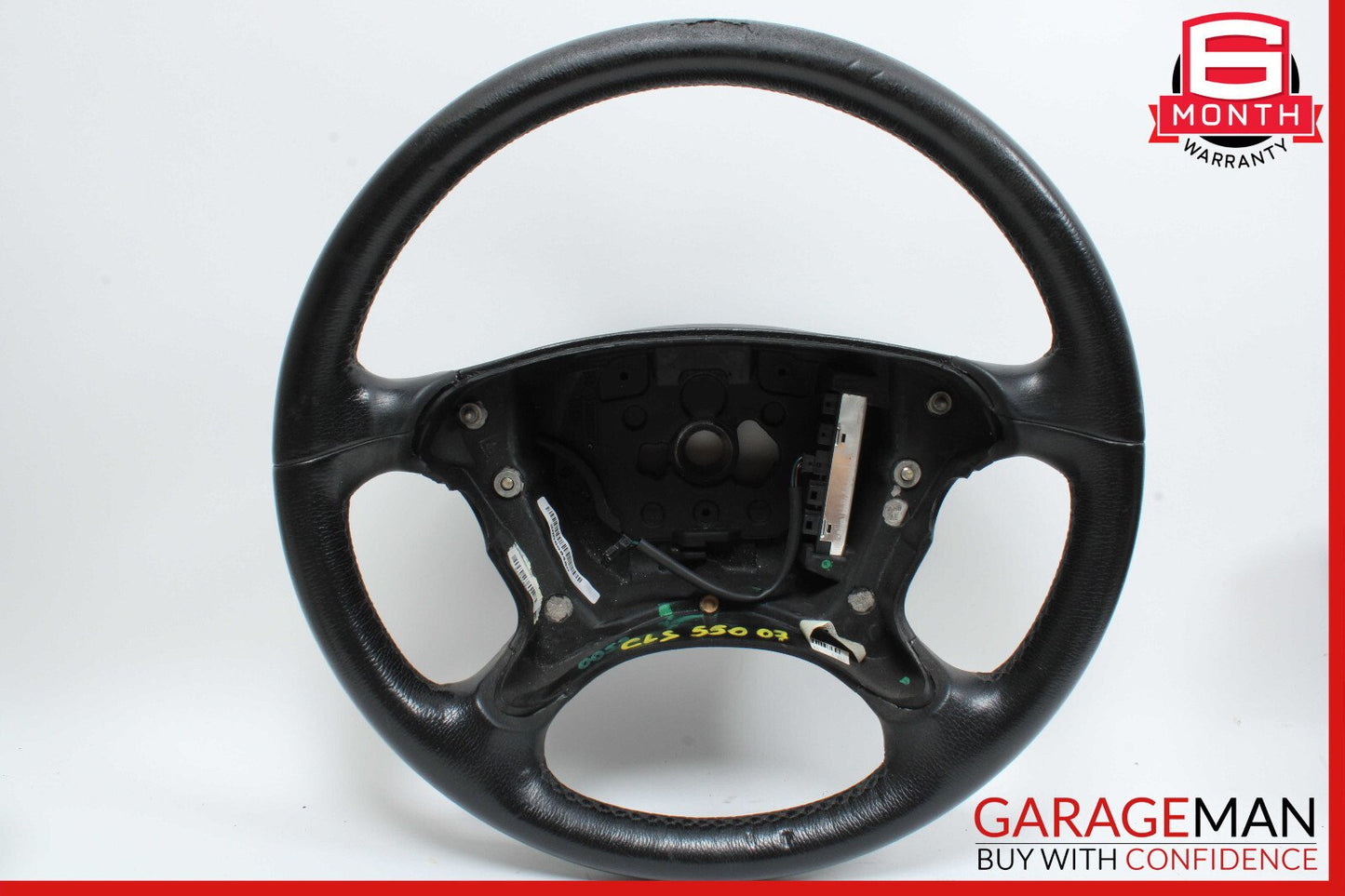 06-09 Mercedes W219 CLS550 CLS500 E350 Steering Wheel Black 2194601603 OEM