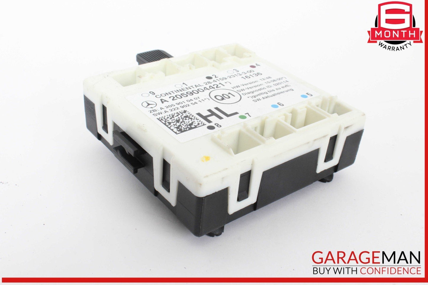 16-19 Mercedes W205 C300 C350e Rear Left Driver Side Door Control Module Unit
