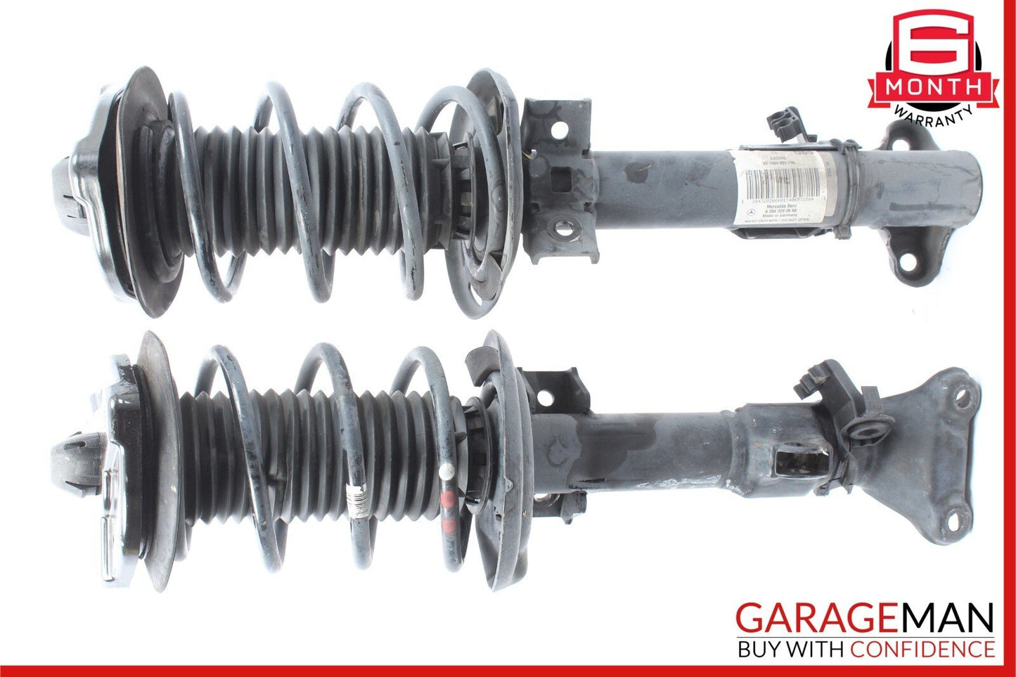 08-17 Mercedes W204 C250 E400 RWD Front Shock Absorber Coil Spring Set of 2 Pc