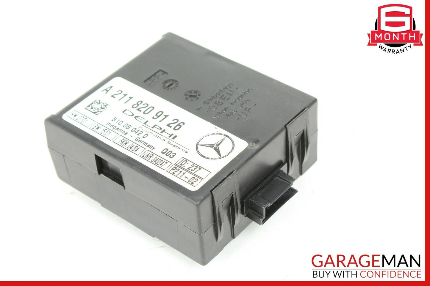 00-06 Mercedes R230 SL500 CL500 S500 Anti Theft Alarm Sensor Control Module OEM