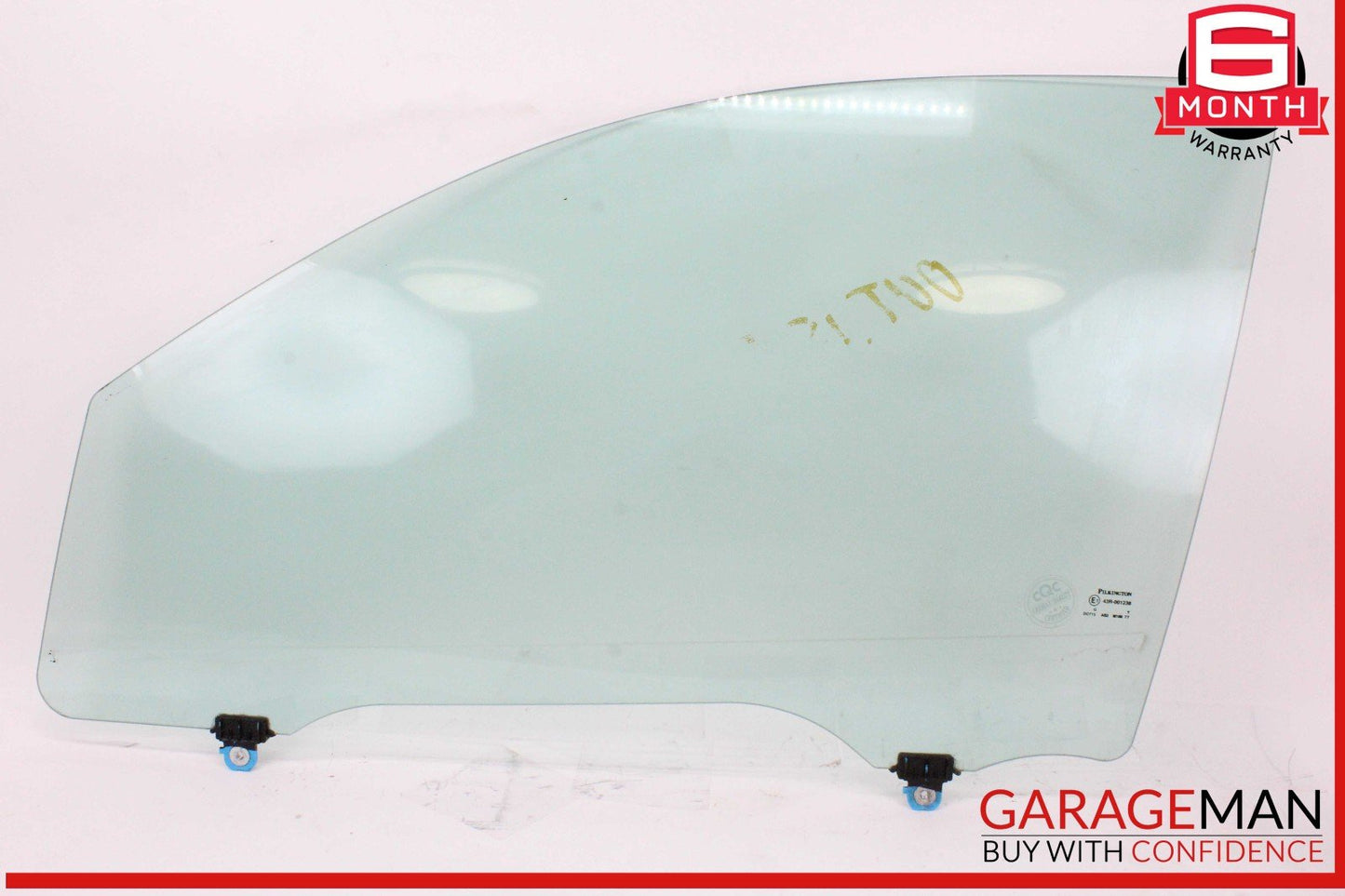 11-24 Mitsubishi Outlander Sport Front Left Door Window Glass OEM