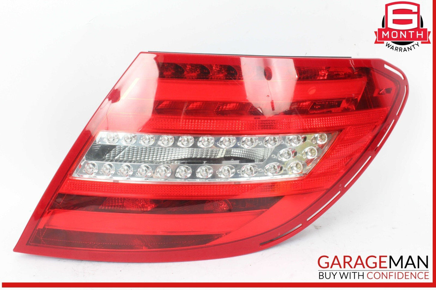 12-14 Mercedes W204 C250 C300 C350 Tail Light Lamp LED Rear Right Side