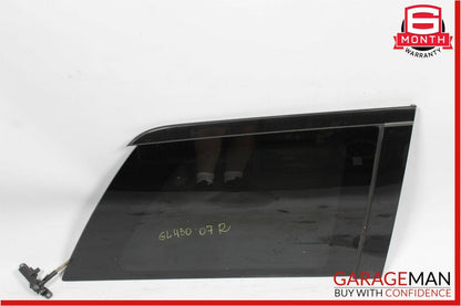 07-12 Mercedes X164 GL450 Rear Right Side Quarter Window Glass Pane OEM
