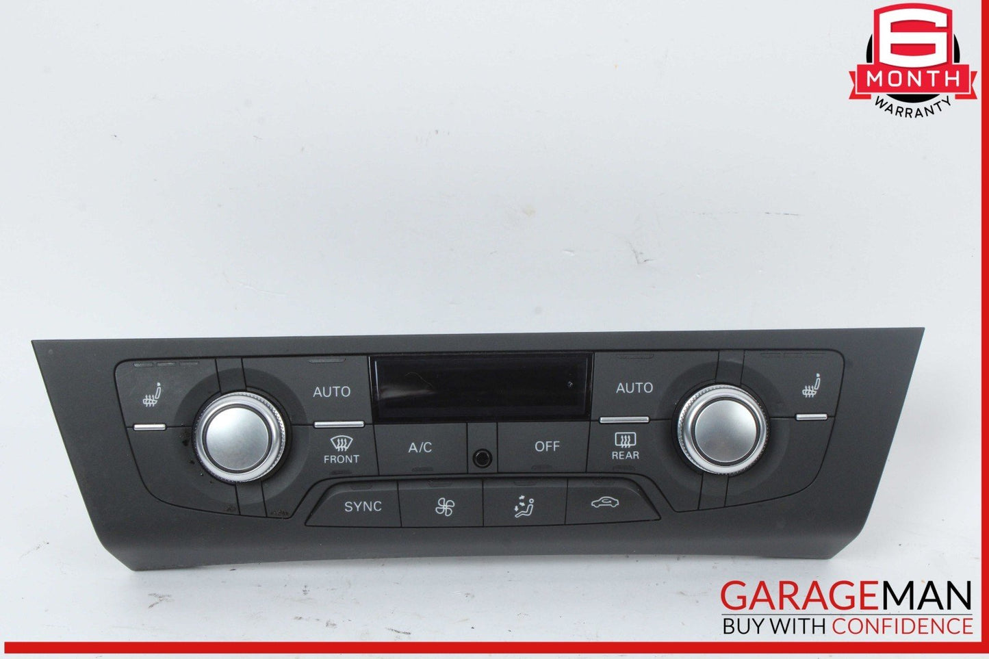 12-18 Audi S6 A6 Front AC Air Conditioning Temperature Climate Control Panel OEM