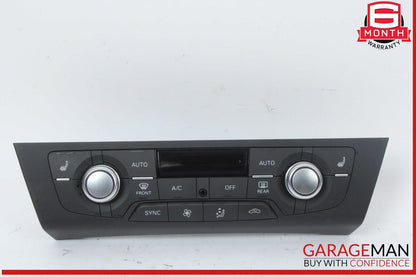 12-18 Audi S6 A6 Front AC Air Conditioning Temperature Climate Control Panel OEM