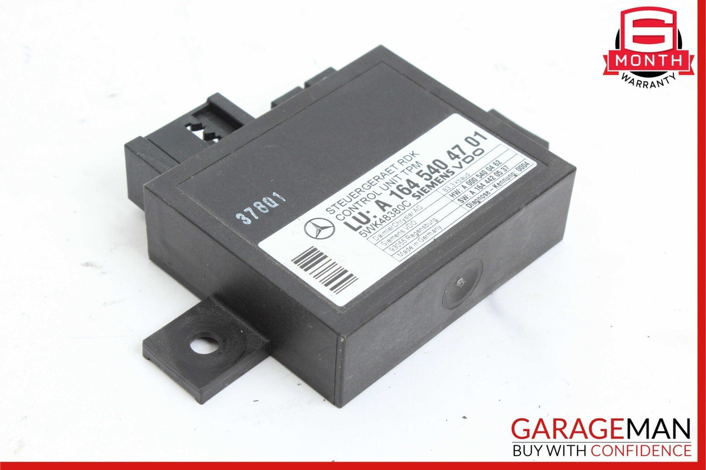 06-13 Mercedes W211 E350 ML350 R350 TPMS Tire Pressure Control 1645403762 OEM