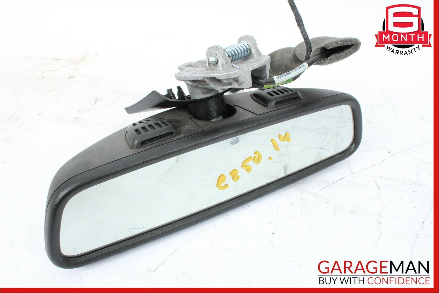 10-16 Mercedes W204 C250 E400 Interior Rear View Mirror Black OEM