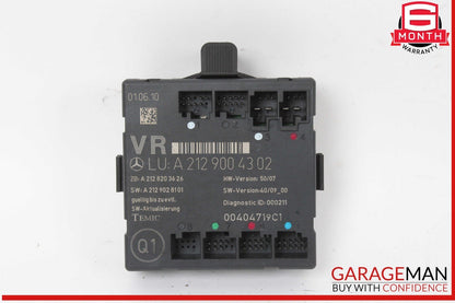 08-18 Mercedes W212 E350 E400 C250 Front Right Side Door Control Module Unit OEM