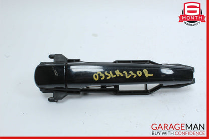 01-04 Mercedes R170 SLK320 Front Right Passenger Side Exterior Door Handle Black