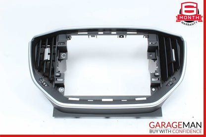 14-17 Maserati Ghibli Center Dash Display Bezel Frame Air Vent Grille Trim Cover