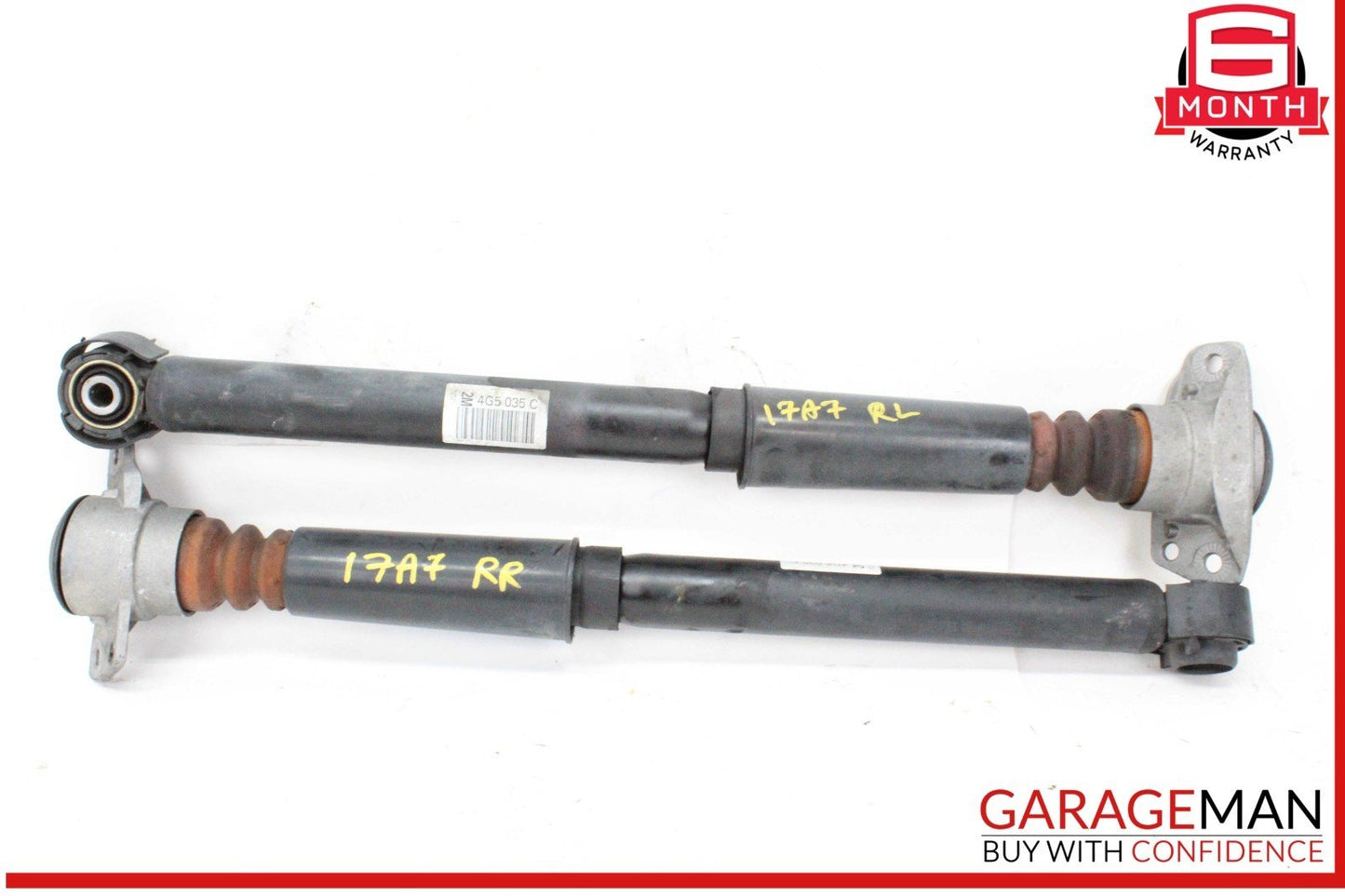 12-18 Audi A7 A6 Rear Left and Rear Right Side Shock Strut Absorber Set OEM