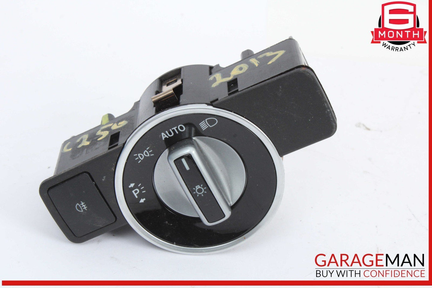 08-20 Mercedes W204 C250 GLK350 Headlight Fog Light Switch Control Module OEM