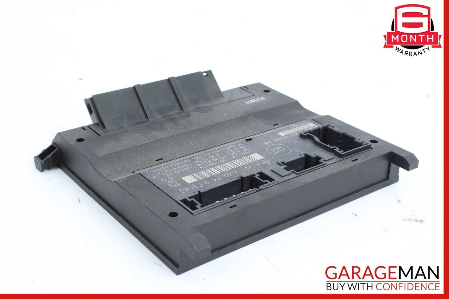 07-13 Mercedes W221 S550 S63 Front Right Under Seat Control Module 2218707493