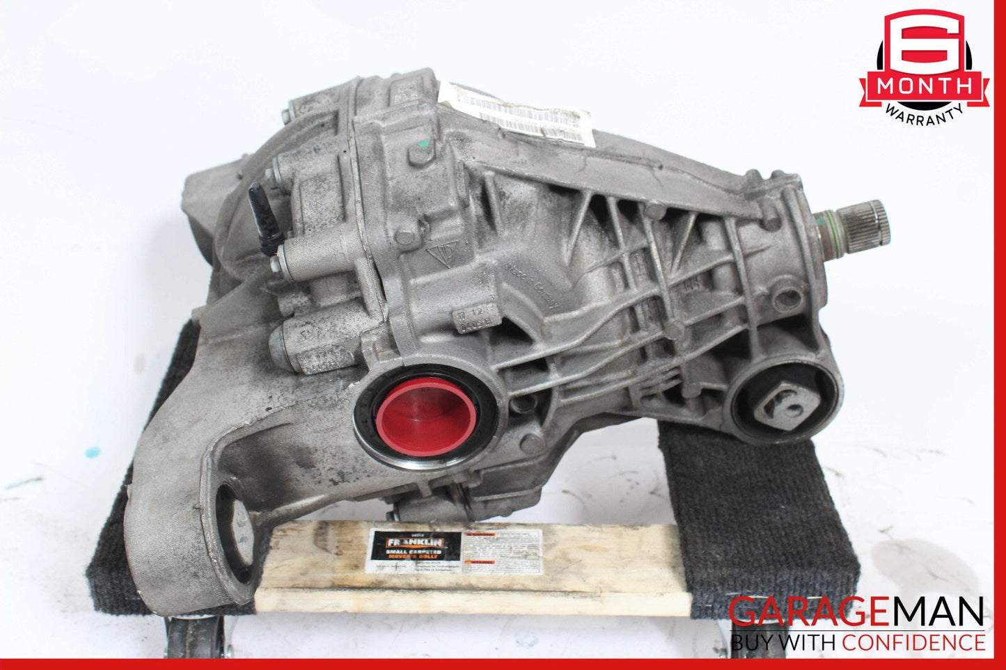 11-18 Porsche Cayenne 958 3.6L VR6 Rear Differential Diff Axle Carrier OEM