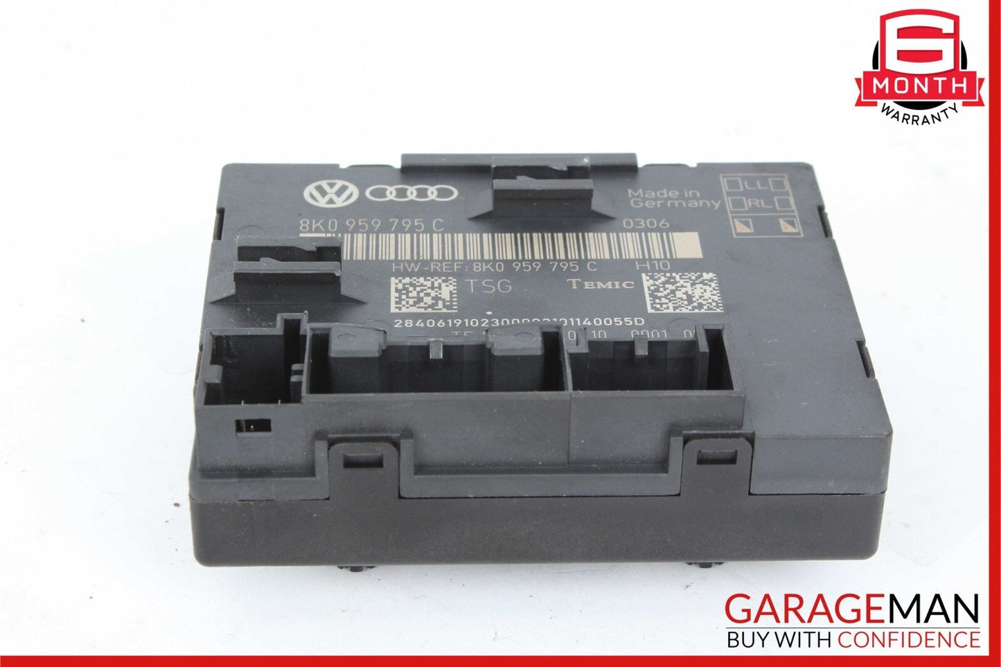 09-10 Audi Q5 Rear Right or Left Side Door Control Module Unit 8K0959795C OEM