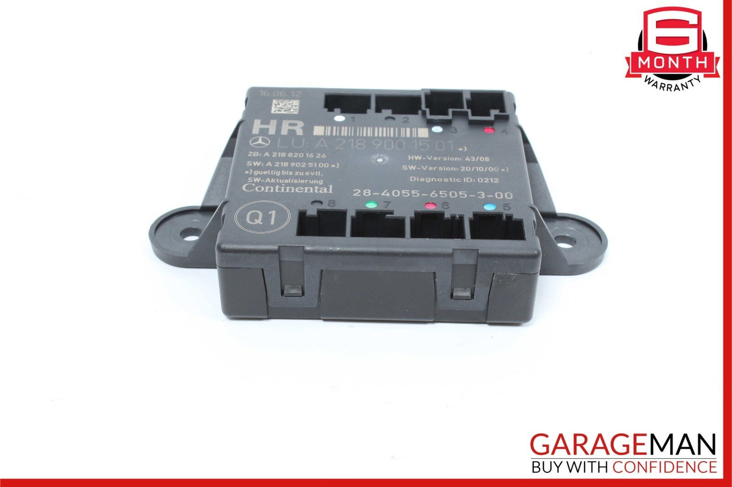 08-18 Mercedes E350 C250 C300 CLS550 Rear Right Side Door Control Module Unit