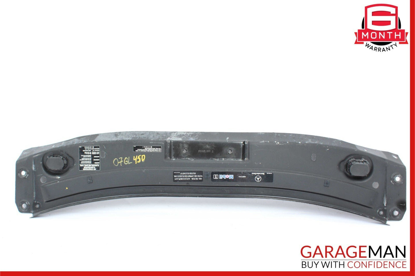 06-12 Mercedes X164 GL450 ML550 ML63 AMG Upper Radiator Core Tie Bar Support OEM