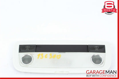 08-21 Mercedes W204 C250 GLK350 Rear Overhead Top Upper Dome Light Reading Map