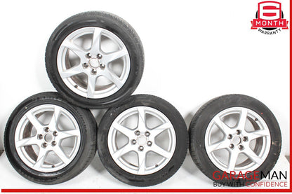 09-11 Audi A4 Complete Wheel Tire Rim Set of 4 Pc 7.5 x 17 OEM