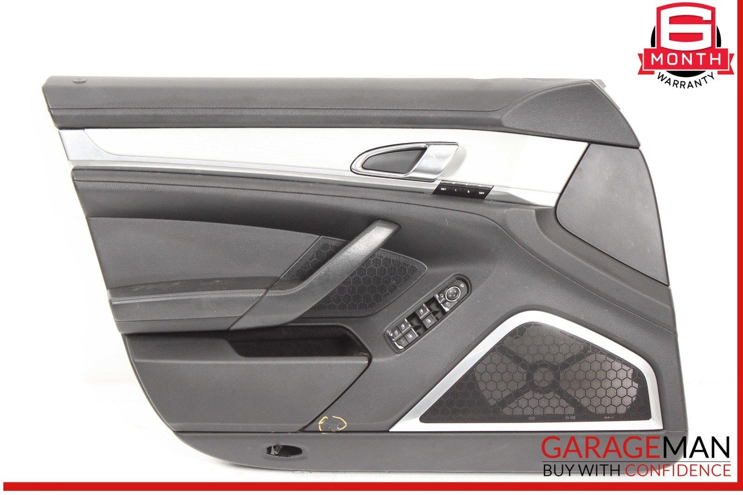 10-16 Porsche Panamera 970 GTS Front Left Interior Door Panel Leather OEM