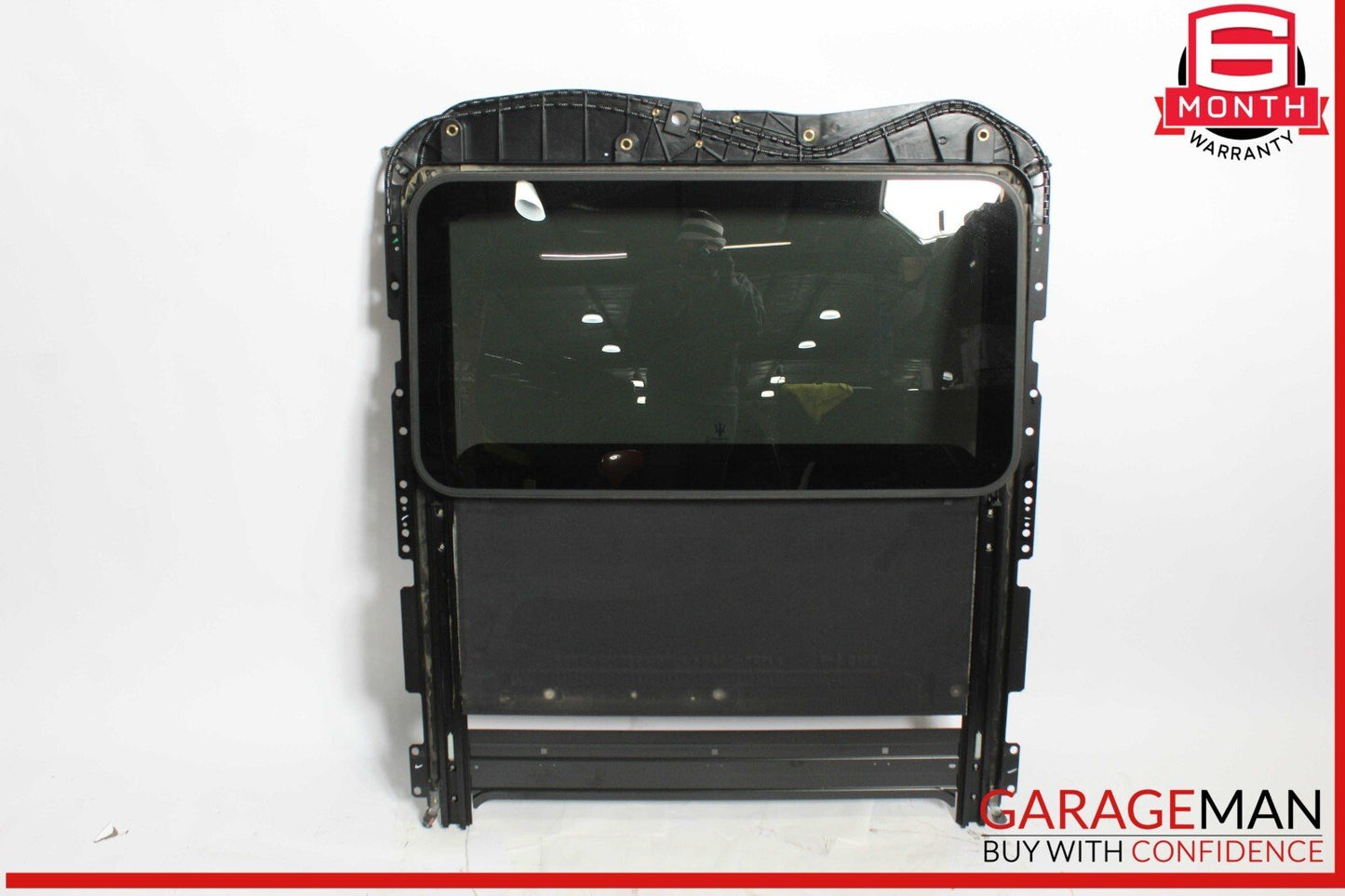 14-17 Maserati Ghibli M157 Upper Panoramic Sunroof Sliding Roof Rail Frame Glass