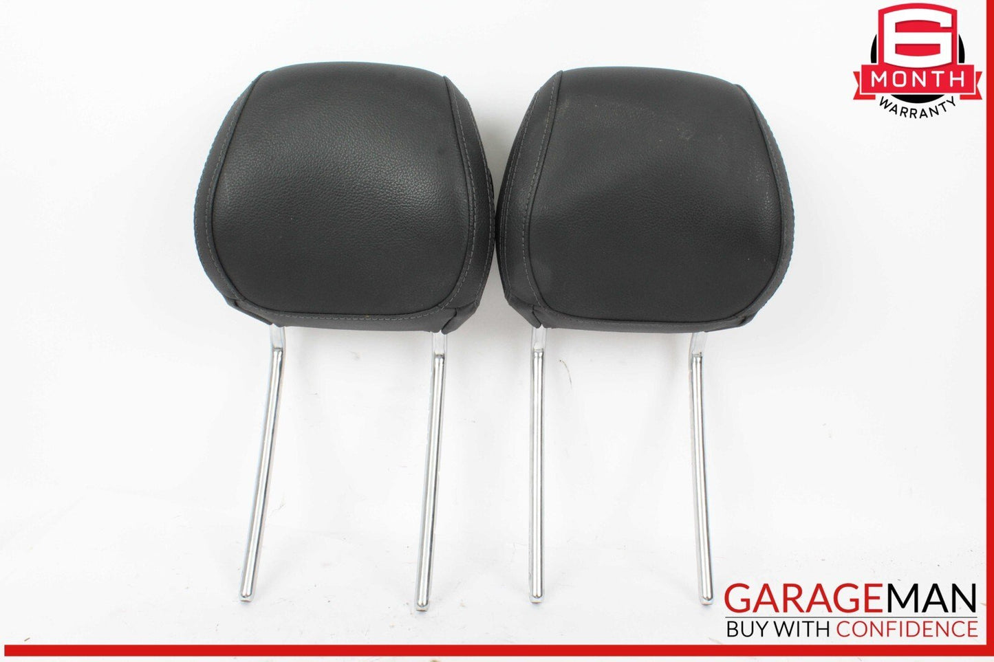 16-19 Mercedes W166 GLE400 Front Left and Front Right Head Rest Headrest Black