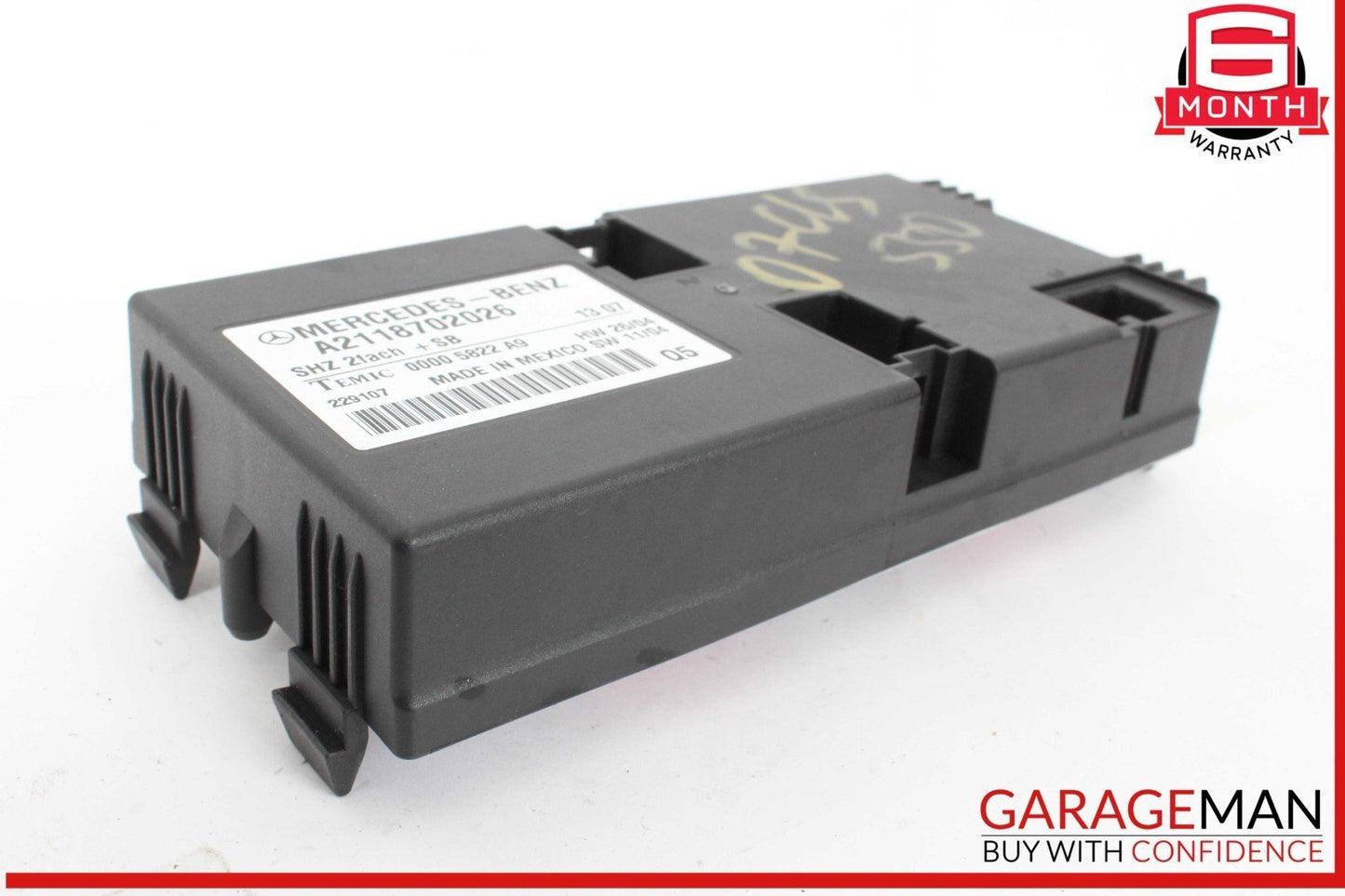 06-13 Mercedes W219 CLS550 Heated Seat Control Module Unit 2118702026 OEM