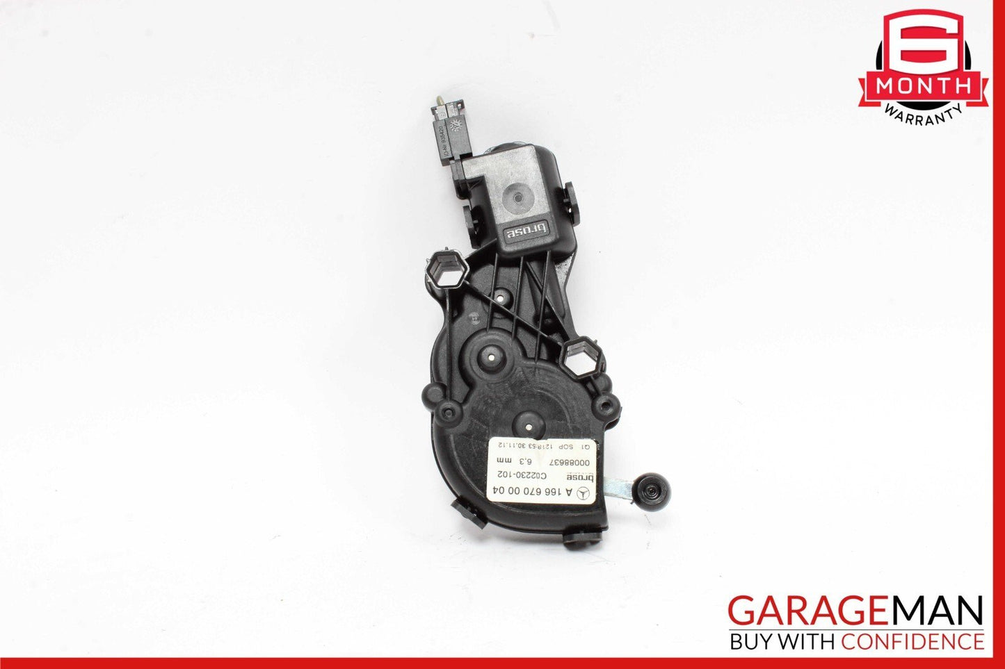 13-16 Mercedes X166 GL450 GL550 Rear Left Quarter Window Regulator Motor OEM