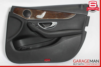 15-16 Mercedes W205 C300 C350e Front Right Side Interior Door Panel OEM