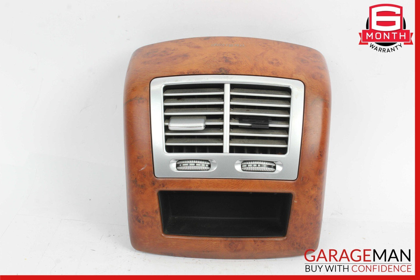 07-13 Mercedes W221 S550 S500 Rear Center Console A/C Air Vent Grille Trim Assy