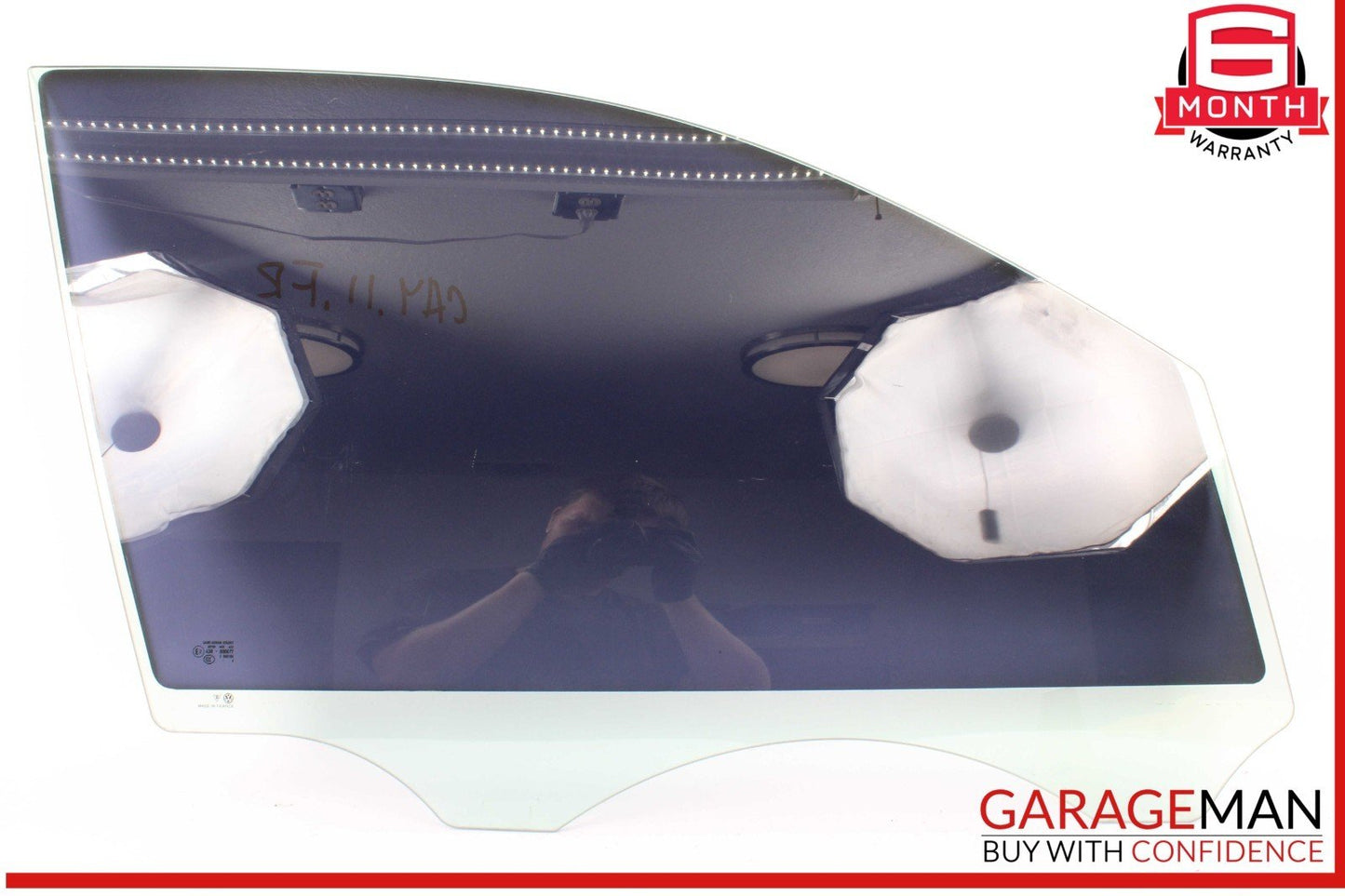 11-18 Porsche Cayenne 958 Front Right Passenger Side Door Window Auto Glass OEM