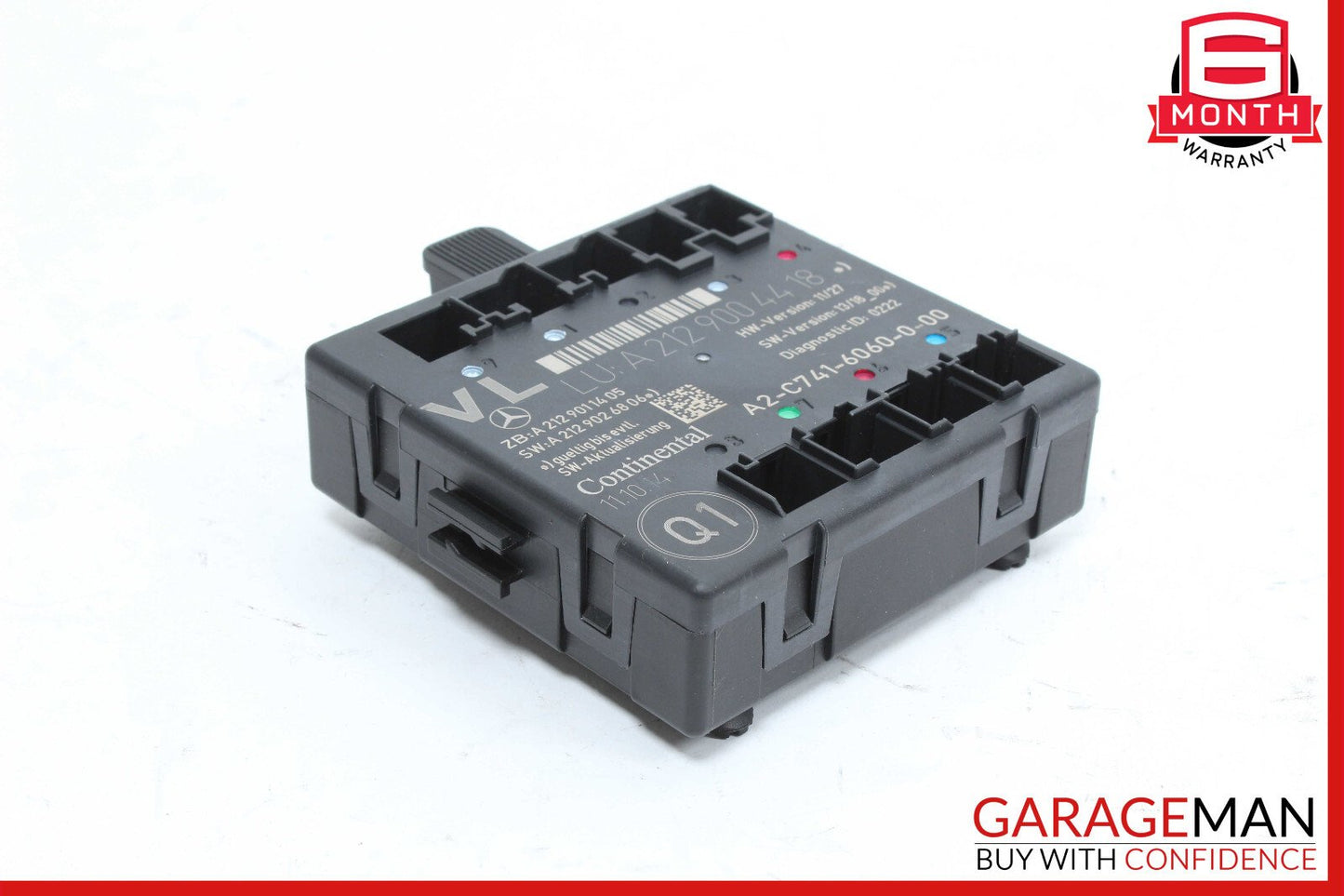 08-18 Mercedes W207 E400 Front Left Driver Side Door Control Module OEM