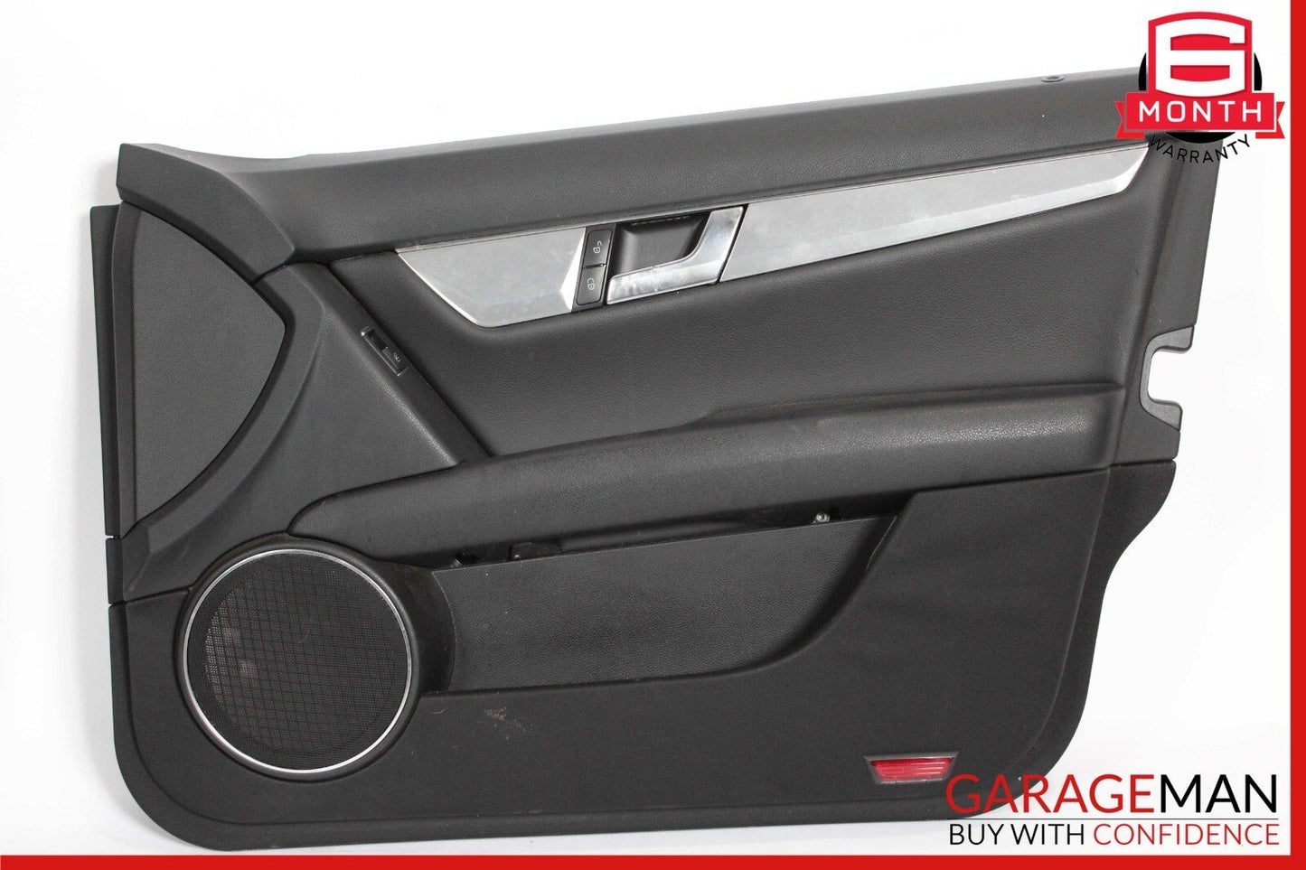 08-14 Mercedes W204 C250 C300 C350 Front Right Interior Door Panel Black OEM