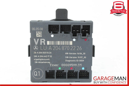 08-18 Mercedes W204 C300 E400 Front Right Side Door Control Module OEM