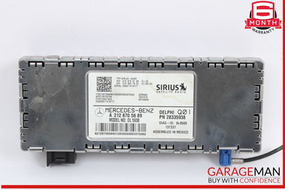 14-19 Mercedes W204 C250 Sirius Satellite Radio Receiver 2128705689 OEM