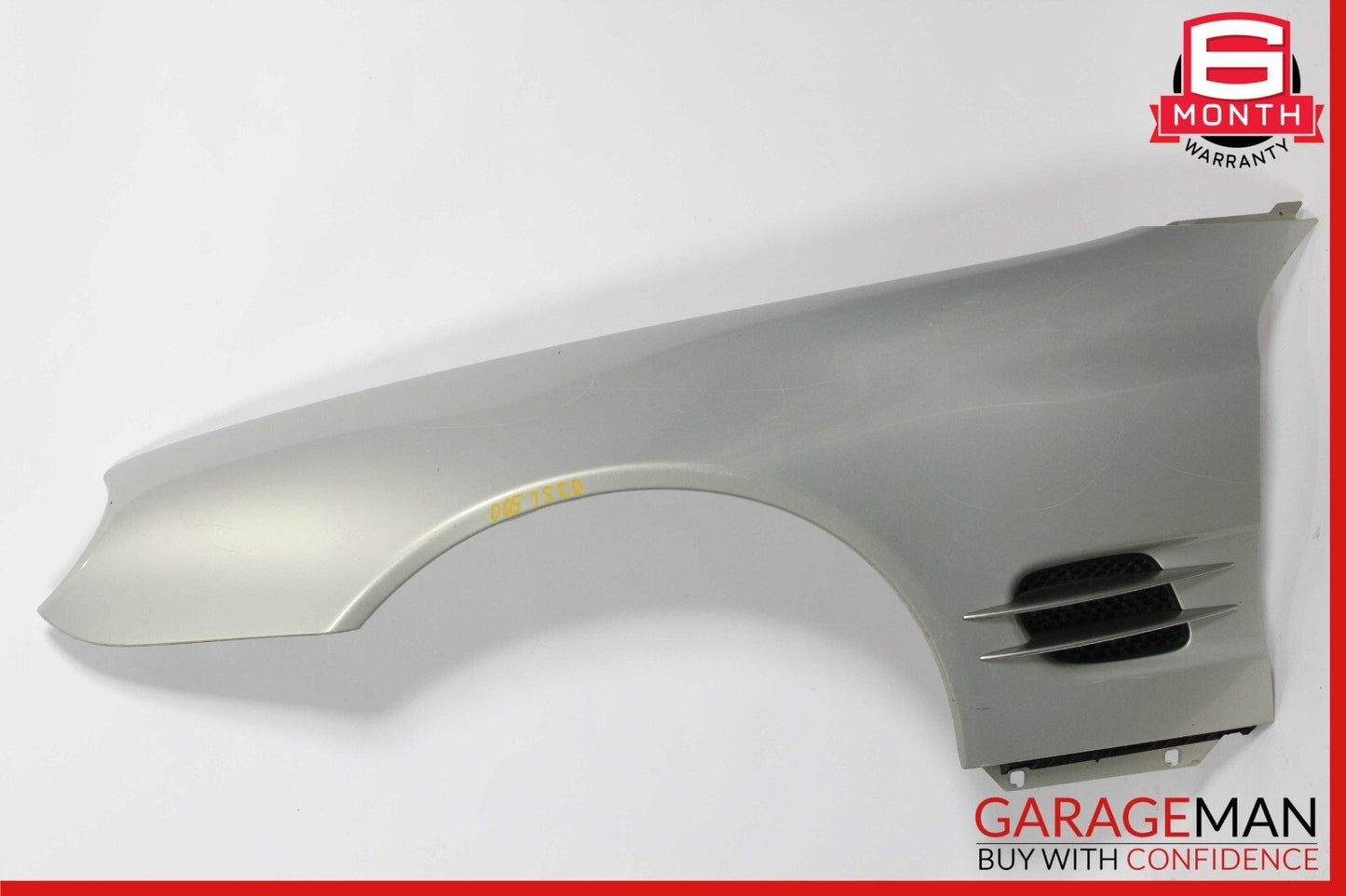 03-08 Mercedes R230 SL500 SL600 Front Left Side Wing Fender Panel Assy Silver