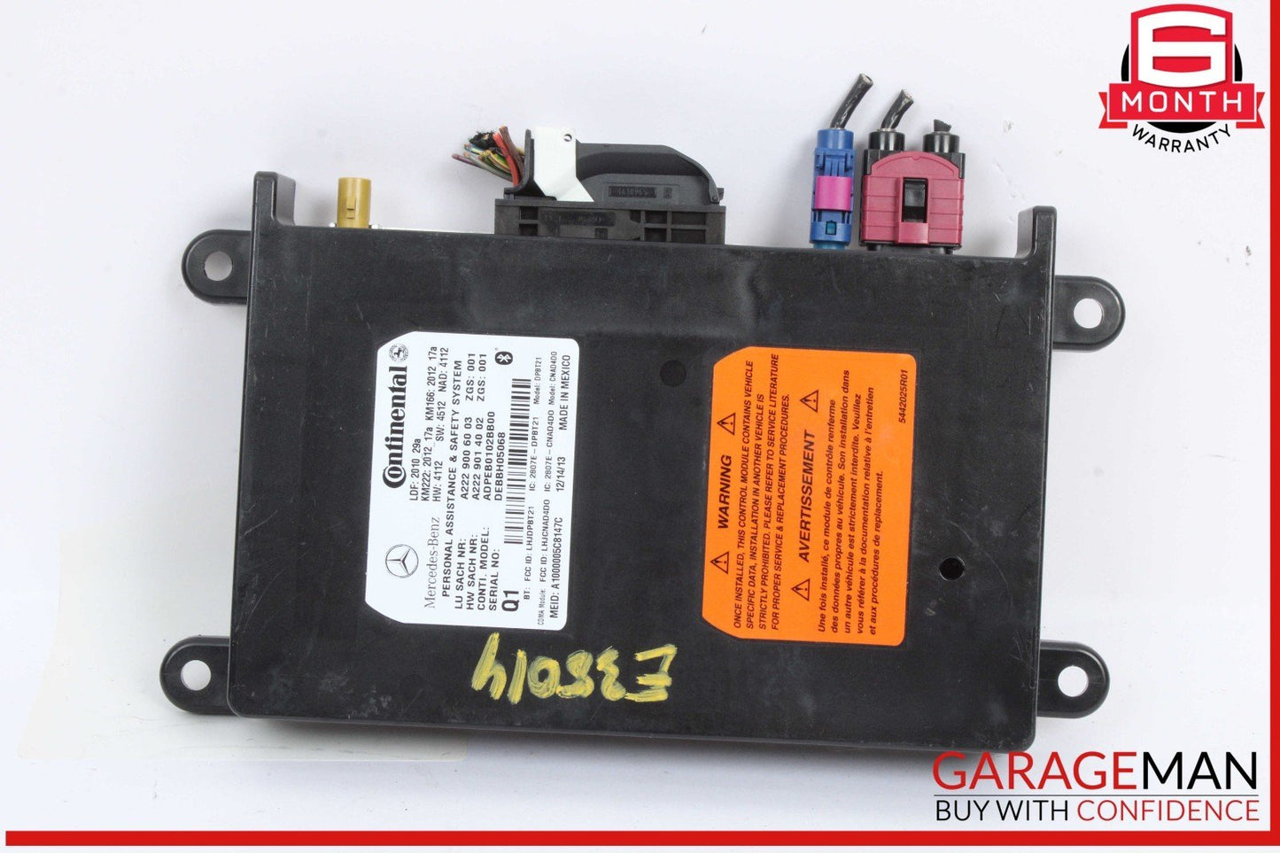 12-15 Mercedes W212 E350 4MATIC Communication Control Module Unit 2229006003 OEM