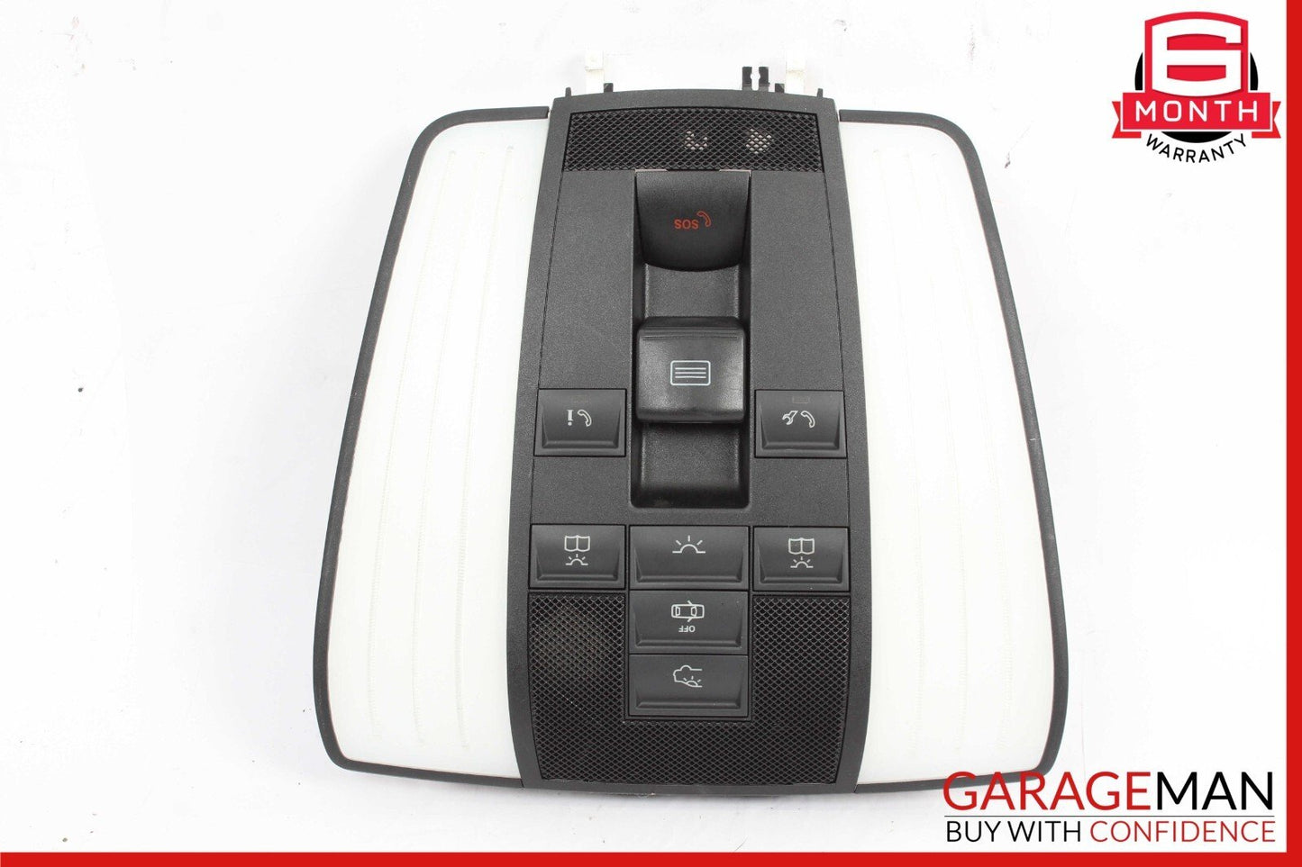 10-16 Mercedes W212 E250 E350 Front Overhead Dome Light Lamp Reading Map Black
