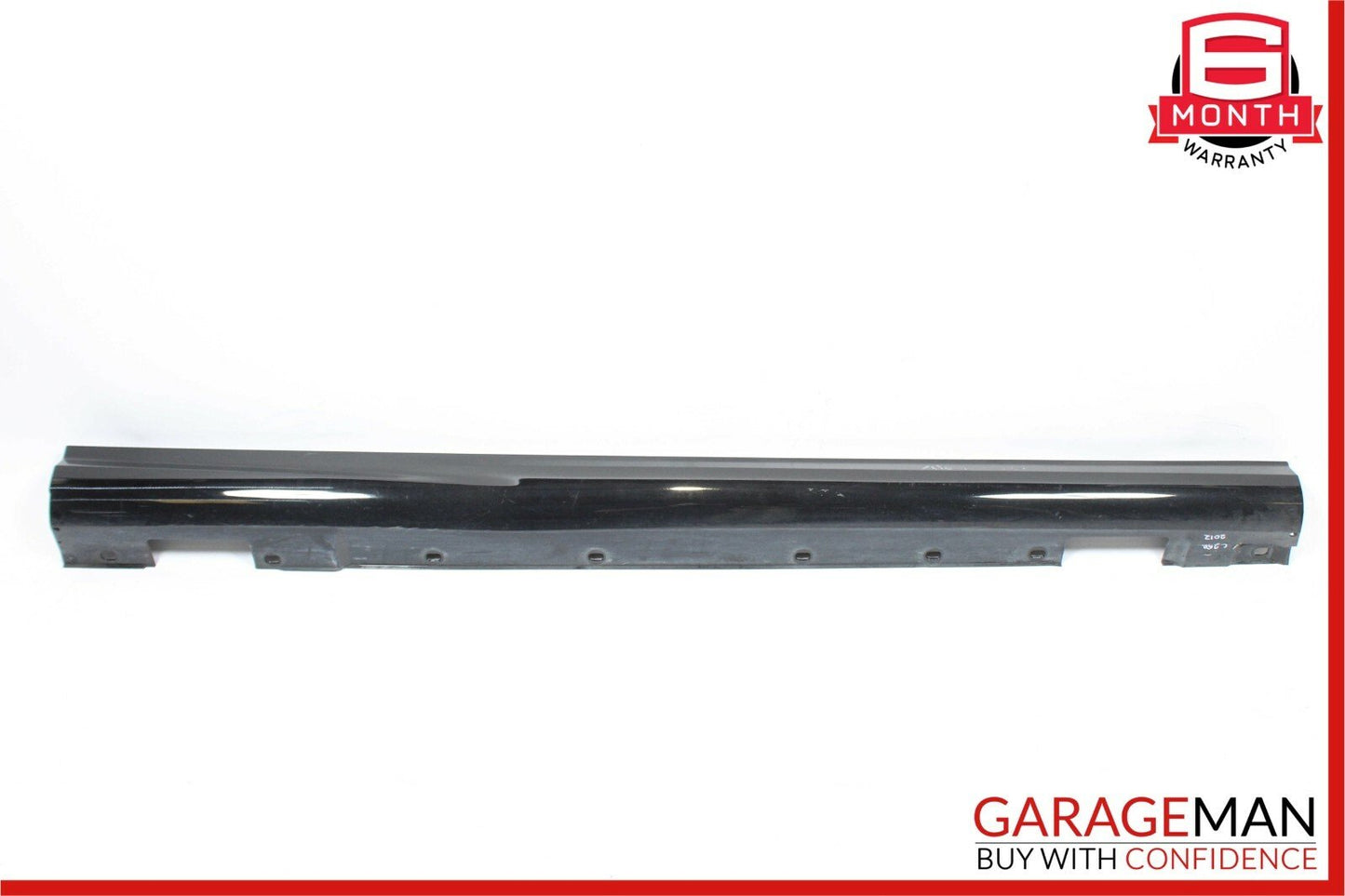 08-14 Mercedes W204 C250 AMG Sport Sedan Right Side Rocker Molding Skirt Black