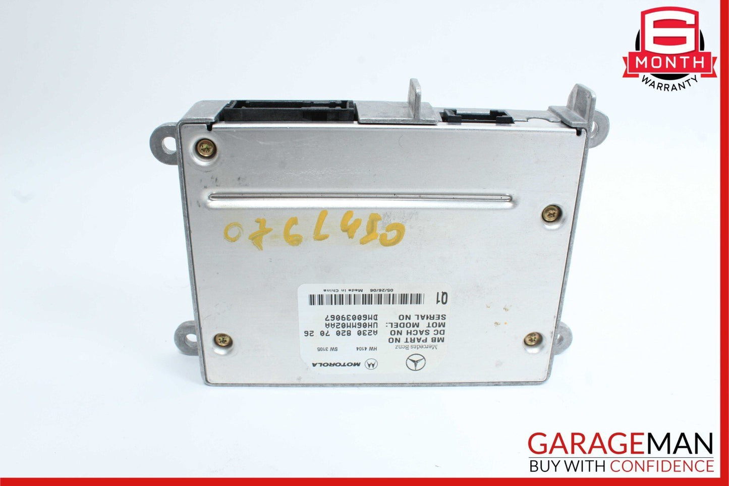 06-12 Mercedes W211 E350 SL550 Communication Control Module 2198202626 OEM