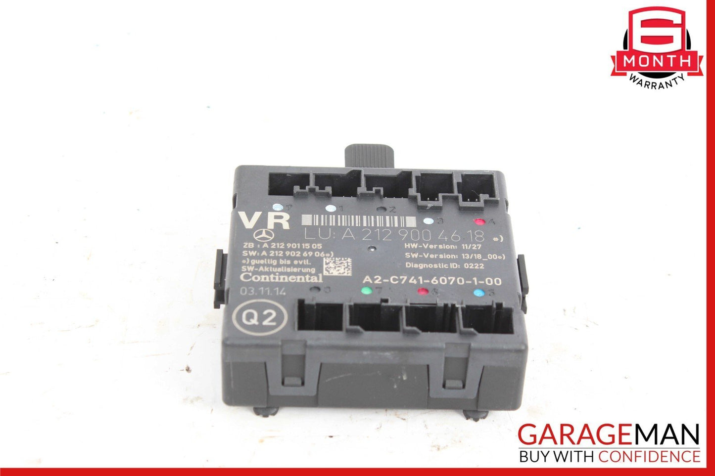 08-18 Mercedes R172 SLK250 GLK250 Front Right Side Door Control Module Unit OEM