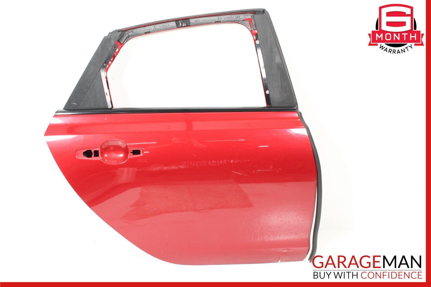 16-23 Jaguar XF Rear Right Passenger Side Door Shell Panel Red OEM