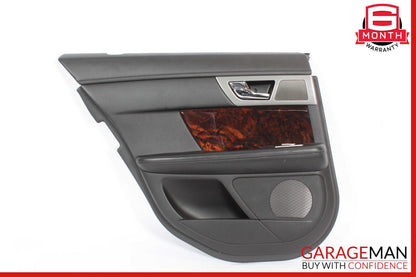 09-11 Jaguar XF Rear Left Driver Side Interior Door Panel Trim OEM